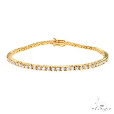 Diamond Tennis Bracelet 2.8 mm 8 inches 69817 - Image 1