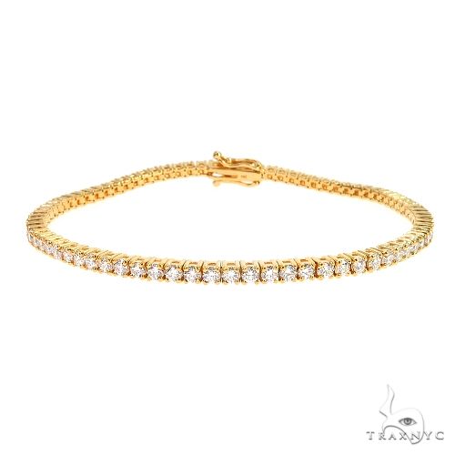 Diamond Tennis Bracelet 2.8 mm 8 inches 69817 - Image 1