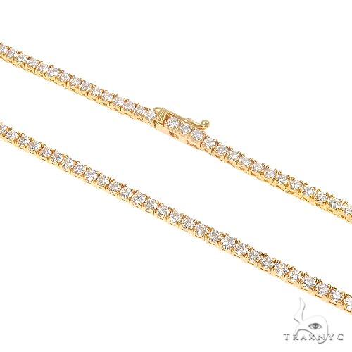 Parcel Diamond Tennis Chain 21.7 Inches 2.4 mm 69822 - Image 2