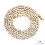 Parcel Diamond Tennis Chain 21.7 Inches 2.4 mm 69822 - Image 3