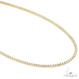 Lab-Grown Diamond Tennis Chain 22 Inches 2.2 mm 69818