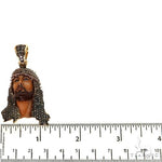 Passion Champagne Diamond Jesus Head 68673 - Image 5