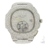 Patek Philippe Nautilus Chronograph Diamond Stainless Steel Watch 58638 - Image 2