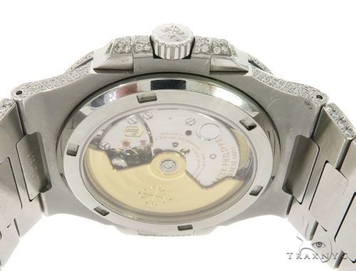 Patek Philippe Nautilus Diamond Stainless Steel Watch 58639 - Image 10