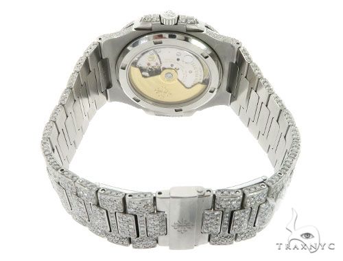 Patek Philippe Nautilus Diamond Stainless Steel Watch 58639 - Image 11