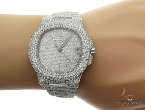 Patek Philippe Nautilus Diamond Stainless Steel Watch 58639 - Image 13