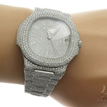 Patek Philippe Nautilus Diamond Stainless Steel Watch 58639 - Image 14