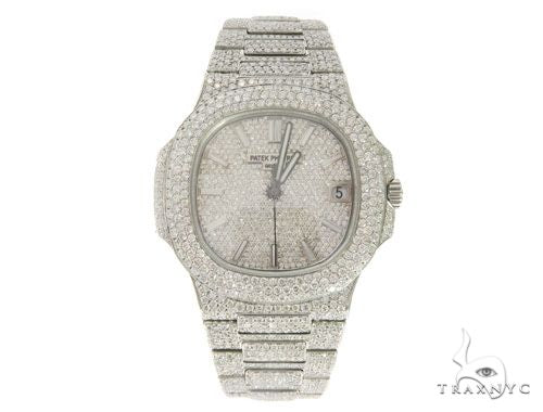 Patek Philippe Nautilus Diamond Stainless Steel Watch 58639 - Image 2