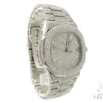 Patek Philippe Nautilus Diamond Stainless Steel Watch 58639 - Image 3