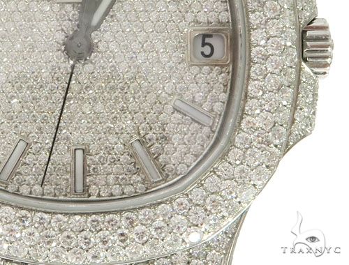 Patek Philippe Nautilus Diamond Stainless Steel Watch 58639 - Image 5
