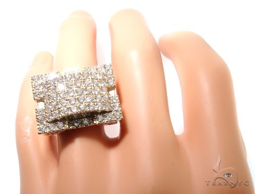 Russian Cut Diamond Band 64163 - Image 7