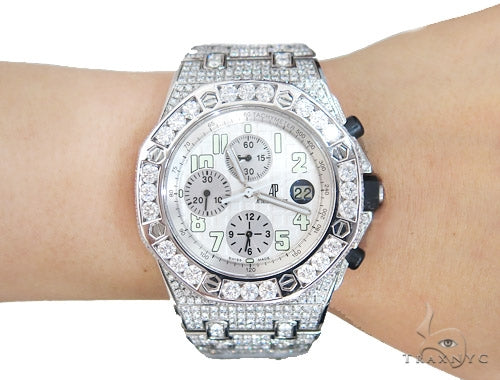 Pave Audemars Piguet Watch 42345 - Image 13