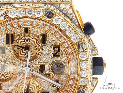 Pave Diamond Audemars Piguet Watch 42336 - Image 5