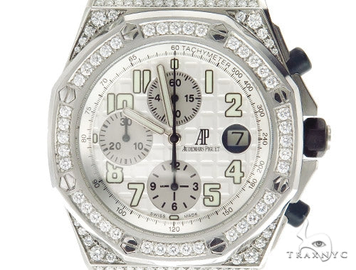 Pave Diamond Audemars Piguet Watch 42343 - Image 1