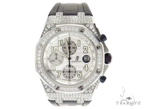 Pave Diamond Audemars Piguet Watch 42343 - Image 2