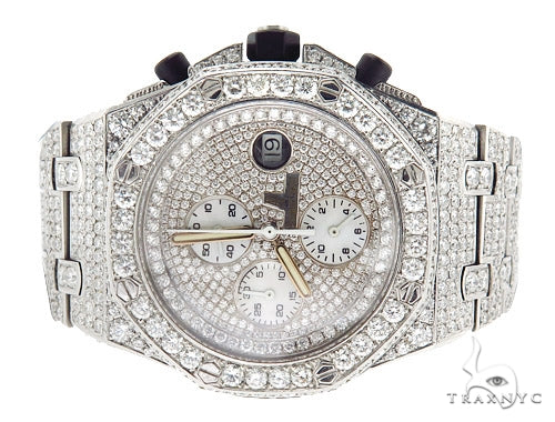 Pave Diamond Audemars Piguet Watch 42348 - Image 5