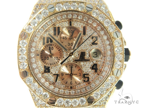 Pave Diamond Audemars Piguet Watch 49105 - Image 1
