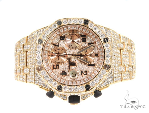 Pave Diamond Audemars Piguet Watch 49105 - Image 5
