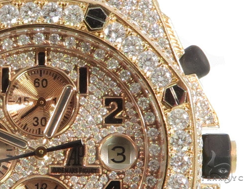 Pave Diamond Audemars Piguet Watch 49105 - Image 6