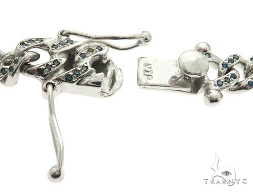 14K Gold Pave Diamond Bracelet, photo 3 of 6