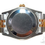 Pave Diamond Datejust Rolex Watch 41588 - Image 8