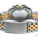 Pave Diamond Datejust Rolex Watch 41588 - Image 9