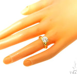 Pave Diamond Engagement Ring 48994 - Image 7