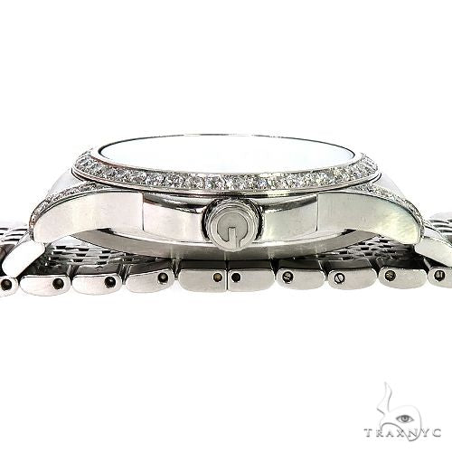 Pave Diamond G Timeless Collection Medium Version Gucci Watch 67255 - Image 3