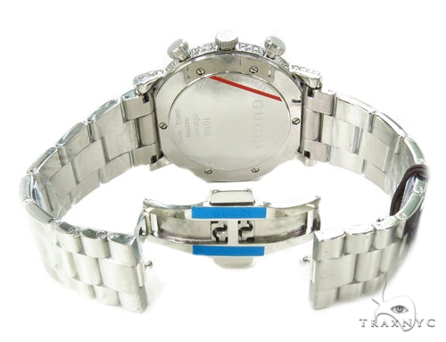 Pave Diamond Gucci Watch 39584 - Image 11