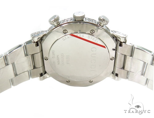 Pave Diamond Gucci Watch 39584 - Image 9