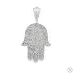 Pave Diamond Hamsa Pendant 70802 - Image 1