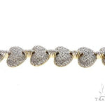 Pave Diamond Heart Bracelet 63931 - Image 2