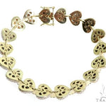 Pave Diamond Heart Bracelet 63931 - Image 5