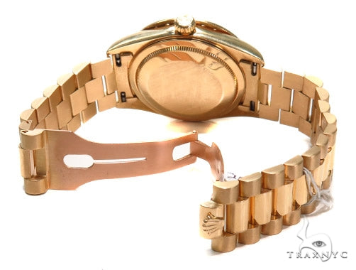 Pave Diamond Rolex Day Date Watch 41412 - Image 10