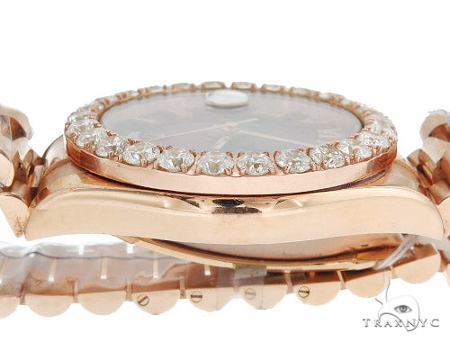 Pave Diamond Rolex Day Date II Watch 42349 - Image 6