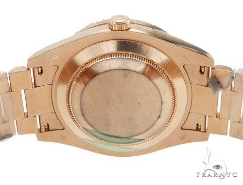 Pave Diamond Rolex Day Date II Watch 42349 - Image 8