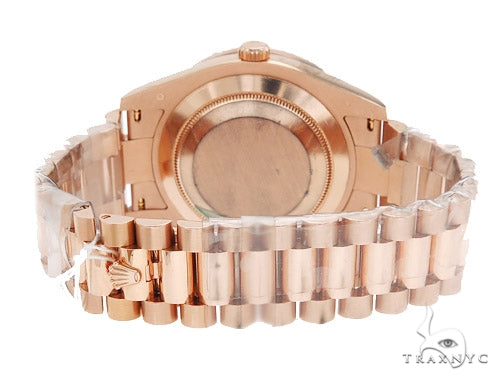 Pave Diamond Rolex Day Date II Watch 42349 - Image 9