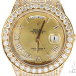 Pave Diamond Rolex Day Date Watch 42350 - Image 1