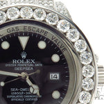 Pave Diamond Rolex Deepsea Watch 42352 - Image 5