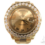 Pave Diamond Rolex Oyster Perpetual Day-Date Watch 49178 - Image 2