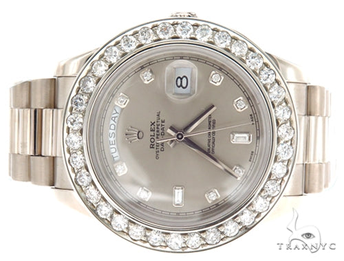 Pave Diamond Rolex Watch Collection 42342 - Image 4