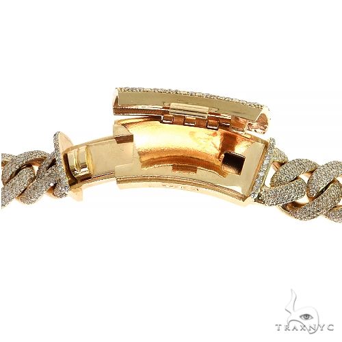 Pave Diamond Solid Miami Cuban 24 Inches 15.5mm   68240 - Image 5