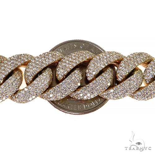 14K Gold miami cuban chain, 15.5 mm, photo 7 of 8
