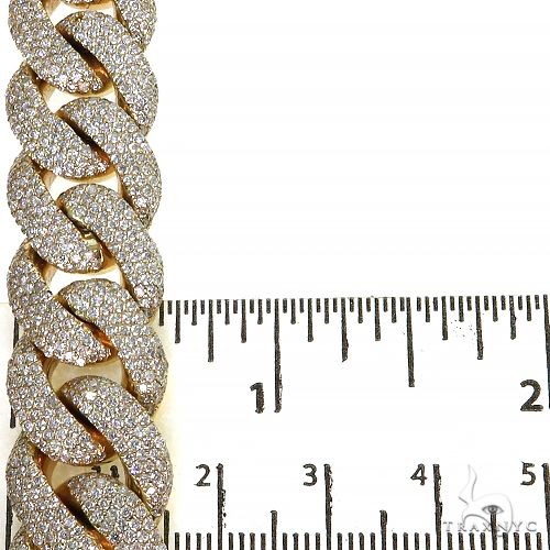 Pave Diamond Solid Miami Cuban 24 Inches 15.5mm   68240 - Image 8
