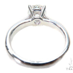 Pave Diamond Solitaire Engagement Ring 44605 - Image 5