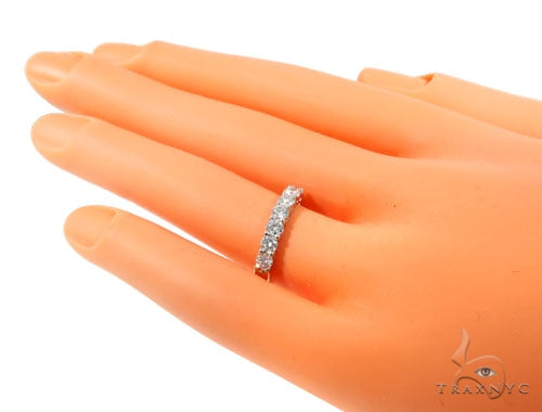 Pave Diamond Wedding Ring 45417 - Image 5