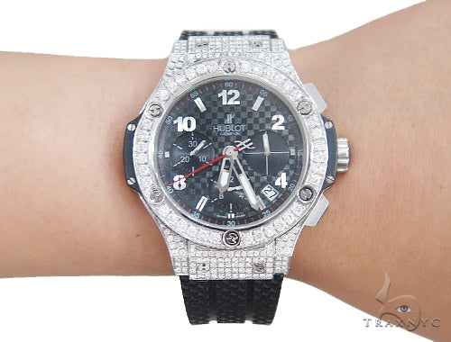 Pave Diamond Hublot Watch 42333 - Image 10