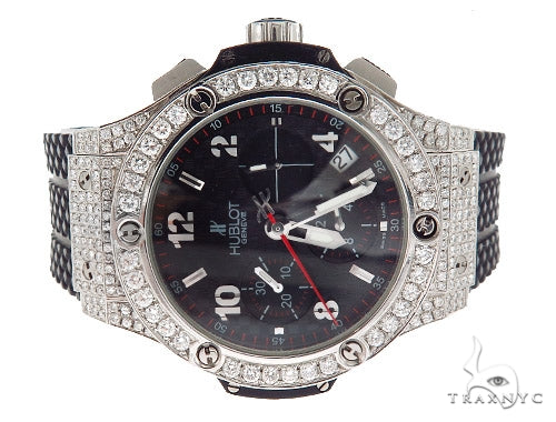 Pave Diamond Hublot Watch 42333 - Image 5