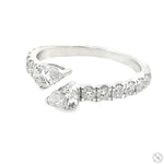 Pear Shape Bypass Diamond Ring 70847 - Image 4