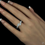 Pear Shape Bypass Diamond Ring 70847 - Image 5